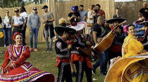 Dansen uit de verschillende streken uit Mexico