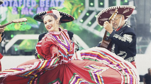 Mexicaanse danseressen