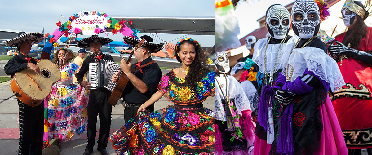 Dansers en danseressen van Mexicaanse afkomst