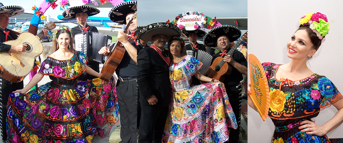 Dansers en danseressen van Mexicaanse afkomst