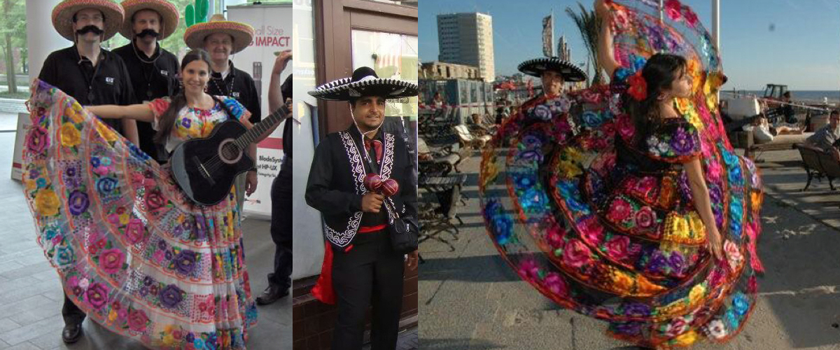 Dansers en danseressen van Latino afkomst