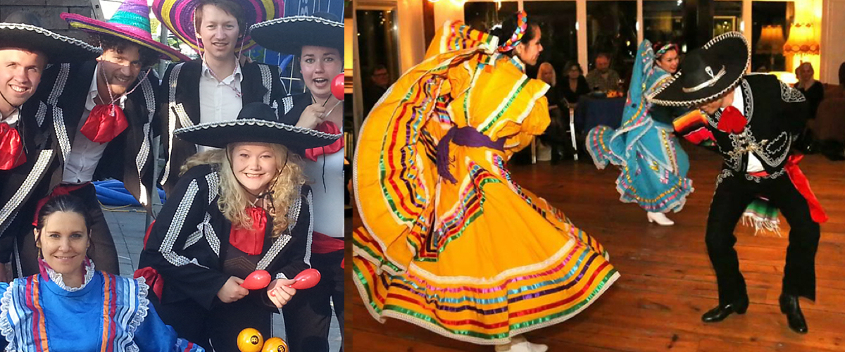 Mexicaanse dansshow