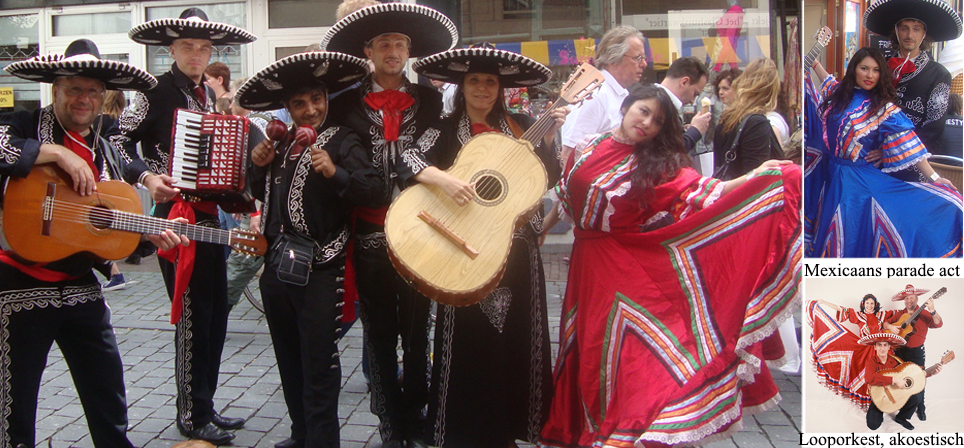 Dansers en danseressen van Mexicaanse afkomst