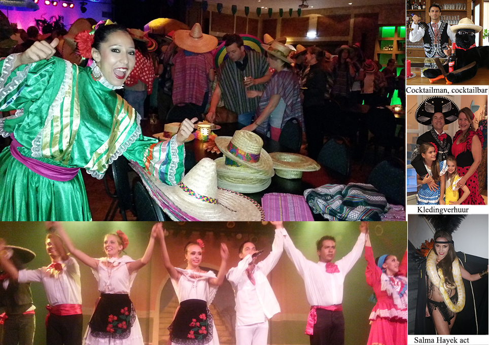 Dansers en danseressen van Mexicaanse afkomst